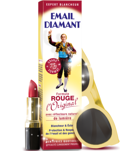 Czerwona pasta do wybielania Email Rouge