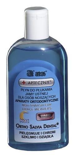 Płyn ortodontyczny Orho Salvia Dental Fluor na noc
